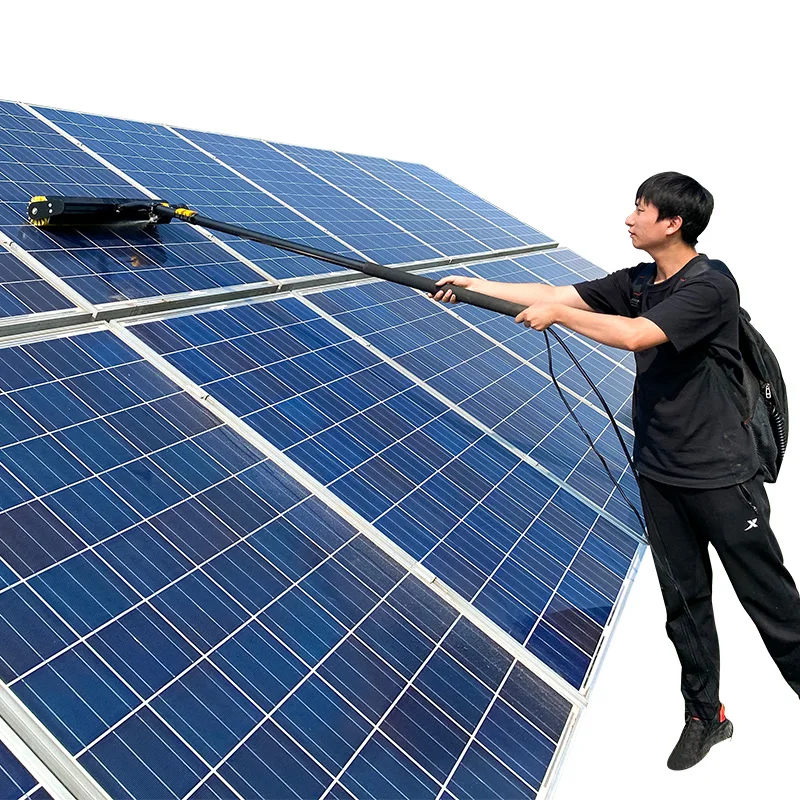 

Solar cleaner China best Solar Panel Cleaning photovoltaic panel cleaning brush PV cleaning robot Sunnysmiler