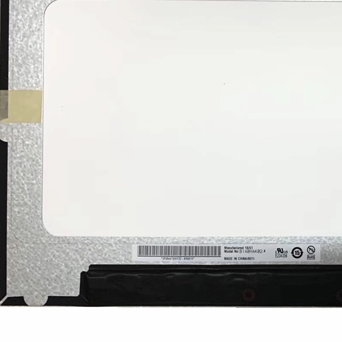 B140HAK02.4 터치 14.0 인치 60HZ 패널 교체 1920*1080 40 핀 EDP 노트북 LED LCD 화면
