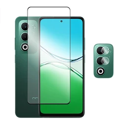 Enhanced Product Title: Premium 6 - in - 1 Tempered Glass Screen Protector and Lens Film Set - High - Definition 2.5D Full Coverage with Edge - to - Edge Protection - OPPO A5 4G (1 Glass and 1 Lens)