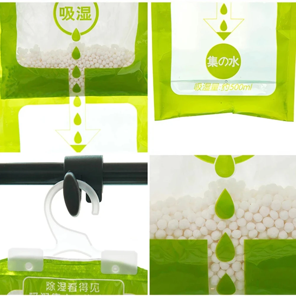 Moisture Absorbing Bag Hangable Wardrobe Dehumidifier Moldproof
