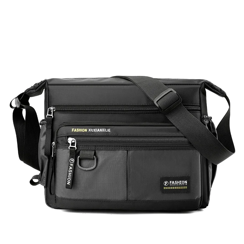 Men Crossbody Bags Male Nylon Shoulder Bags Boy Messenger Bags Man Handbags for Travel Casual Large Bag - 6