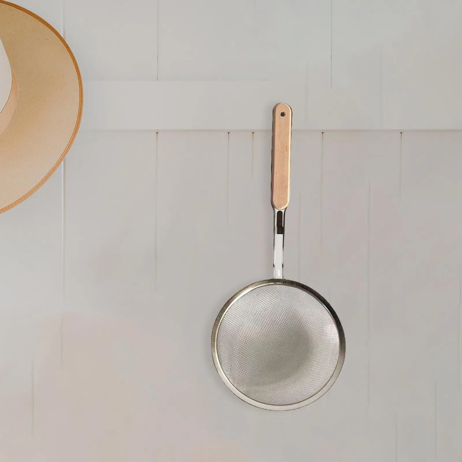 

Spoon, Stainless Steel Soup Ladle Filter for Cooking Skimming Grease and Foam