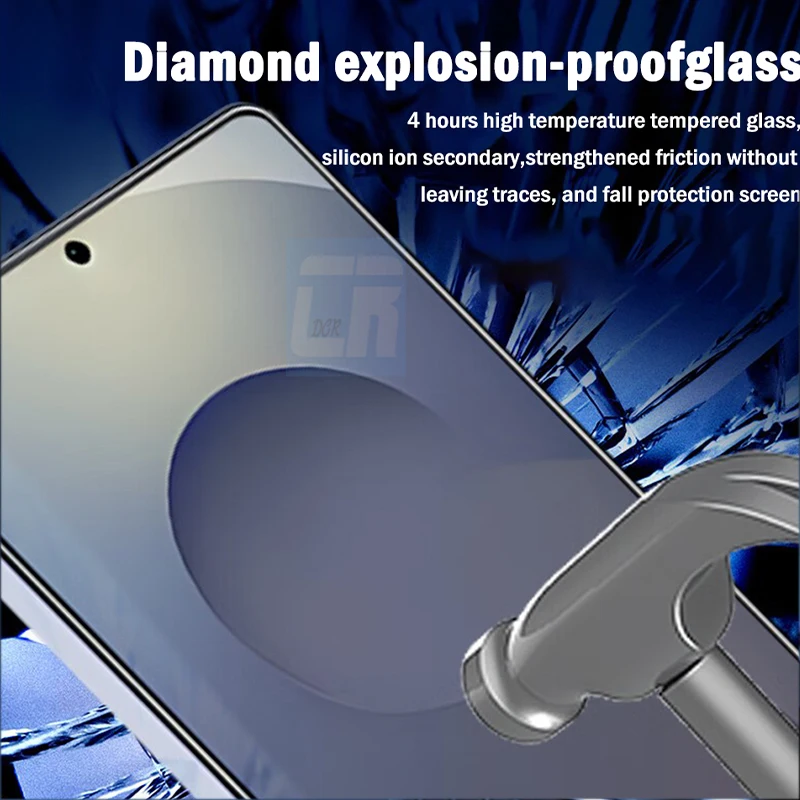Full Coverage Tempered Glass Screen Protector - 2-4 Piece Set, Ultra Clear Protective Film