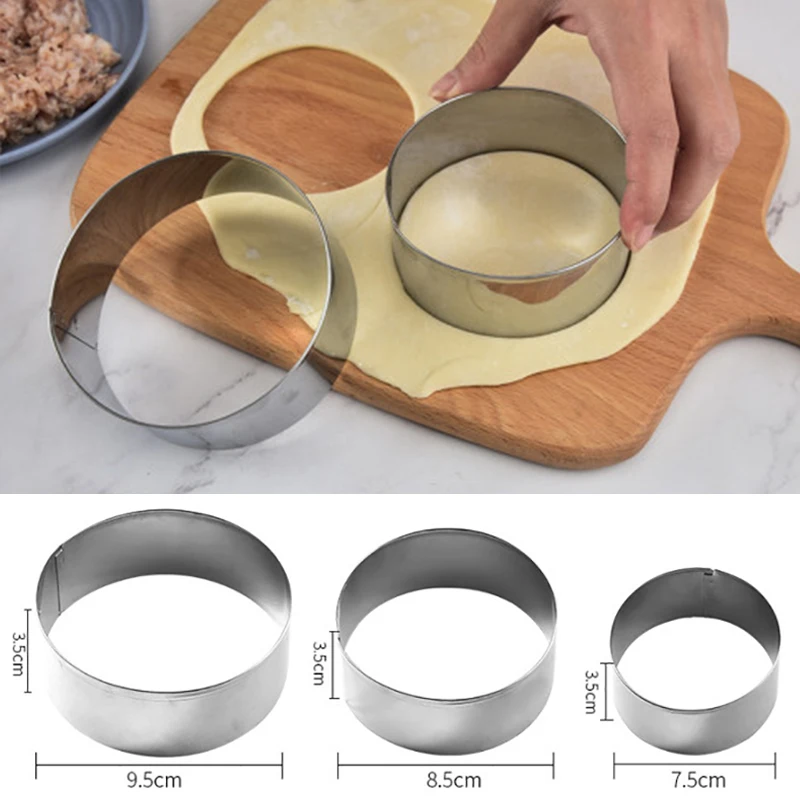 Dumpling Mould Stainless Steel Dumpling Maker Dough Cutter Lazy Must-Ravioli Making Mold DIY Jiaozi Maker Pastry Accessories