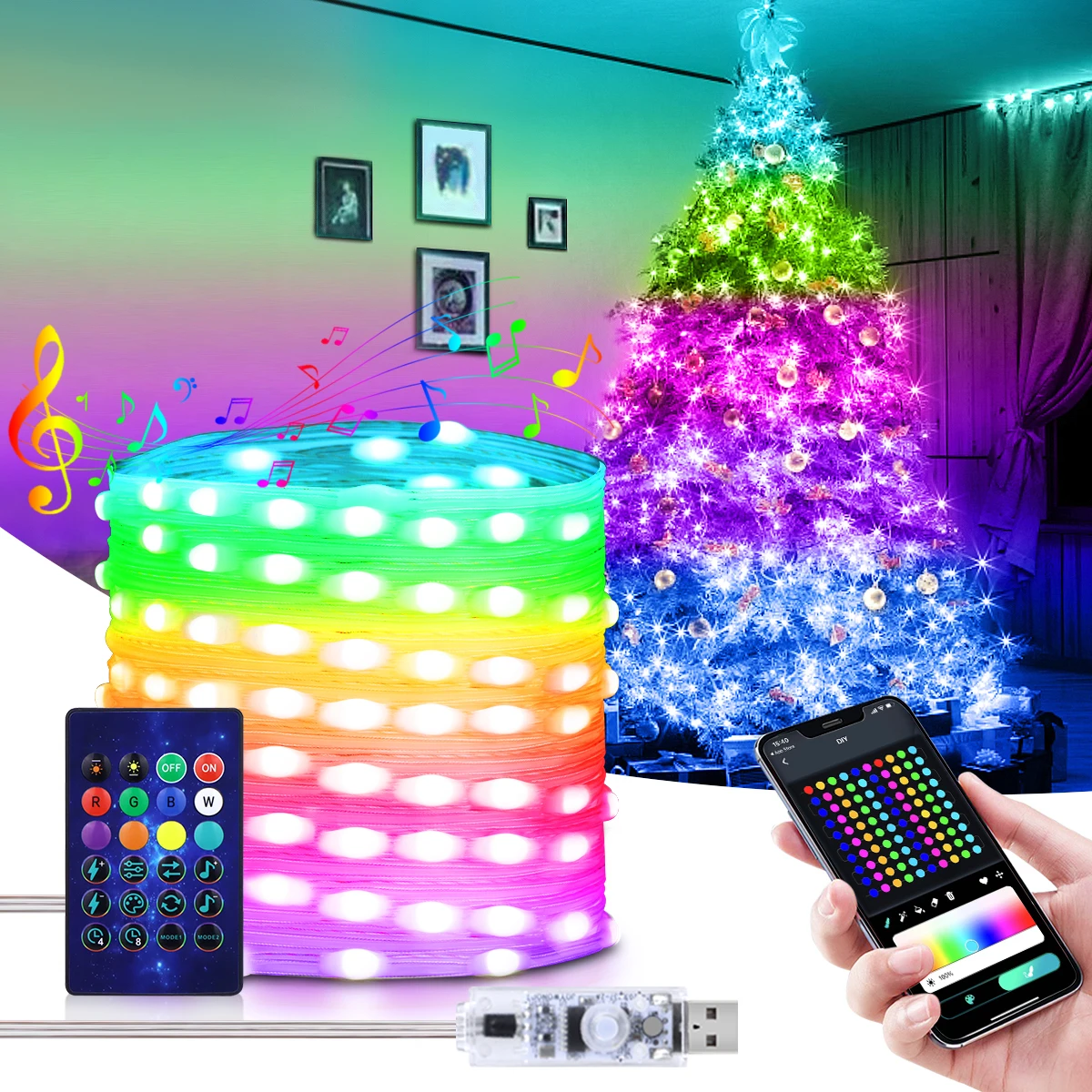 Christmas LED String Lights for Sale