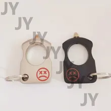 

Outdoor EDC Keychain Tools Car Key Accessories Self defense keychain Fist Portable Ring Tools Window Breaker Rings