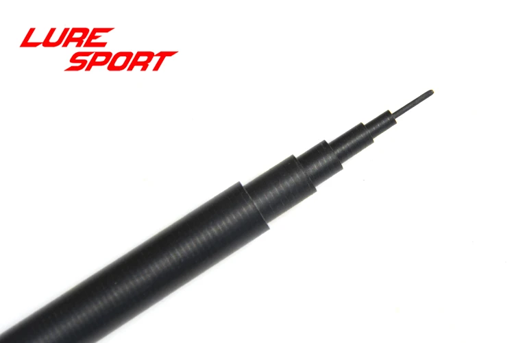 LureSport 2 Sets Matte 1.8m 6sections 2.1m 7sections 2.7m 8sections Carbon Solid Tip Travel Blank Rod Building Component_voghion.com