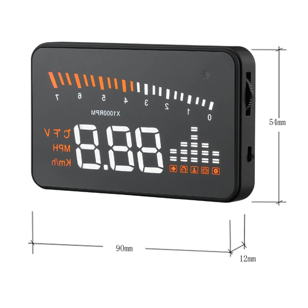 ڵ  ÷ HUD  OBD2  ǻ µ ӵ,   ū ũ ڵ Ʈũ SUV
