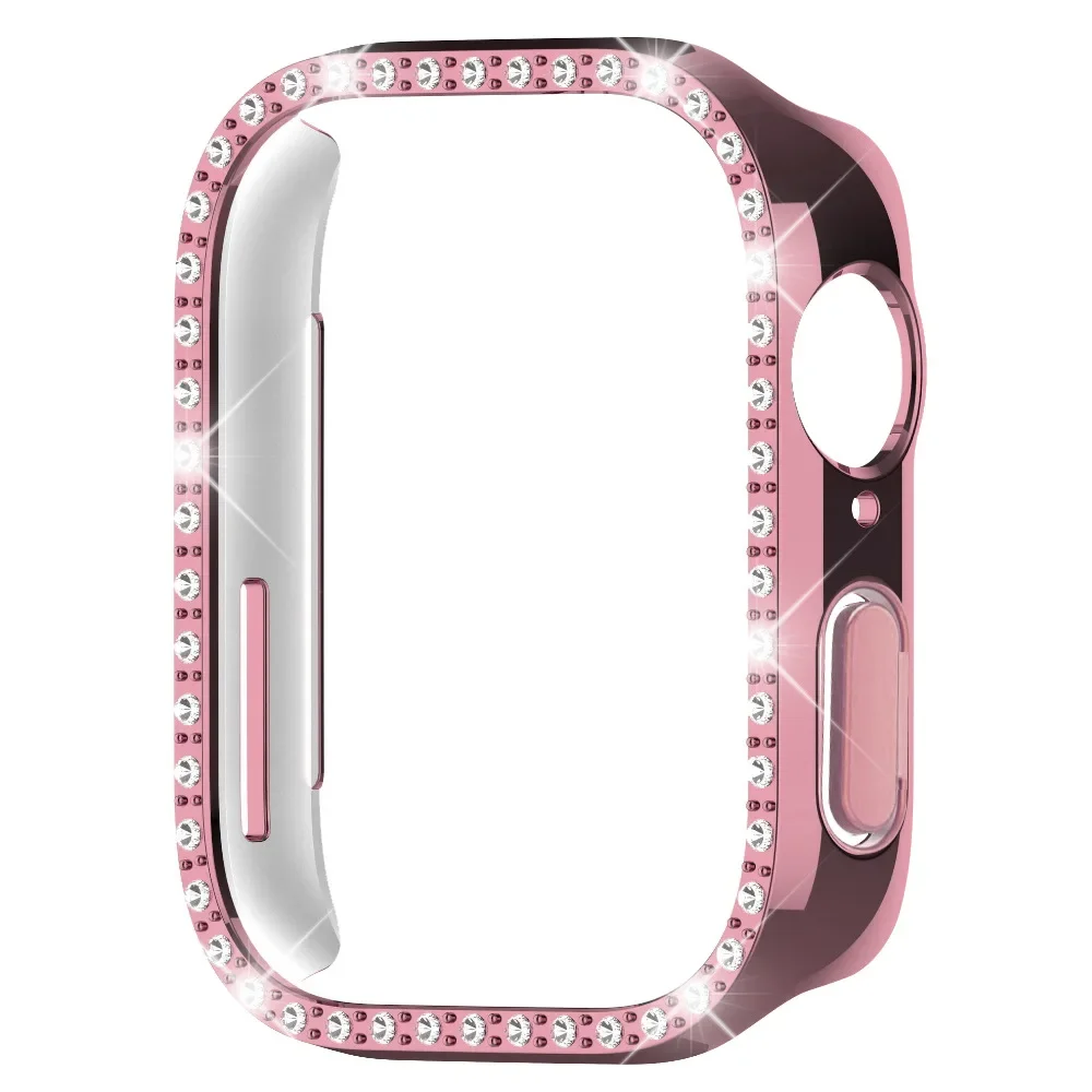 Luxury Diamond Case Metal Milanese Magnetic Loop Strap