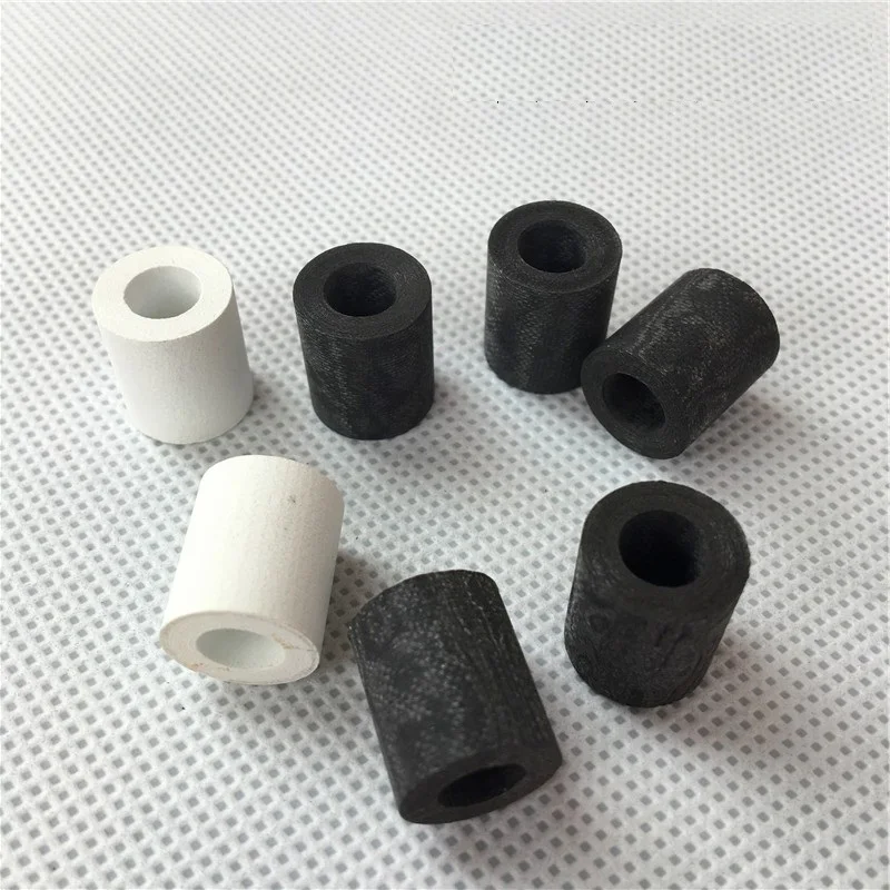 Explosion Proof White Black Bakelite12mm 13mm 14mm No-Break Strong Billiard Pool Cue Tip Top Ferrule