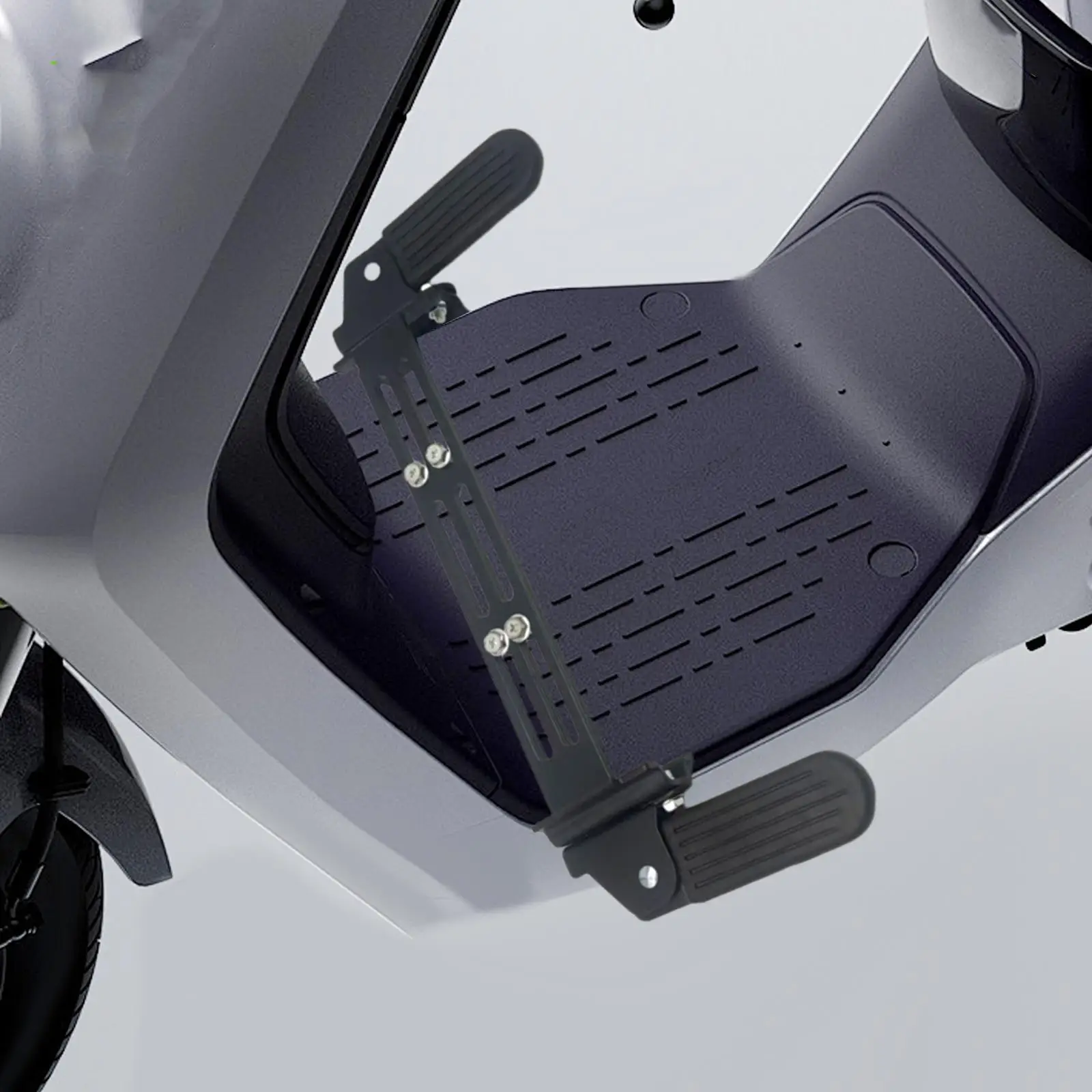 Electric Bike Front Footrest Universal Expandable Easy to Install Adjustable