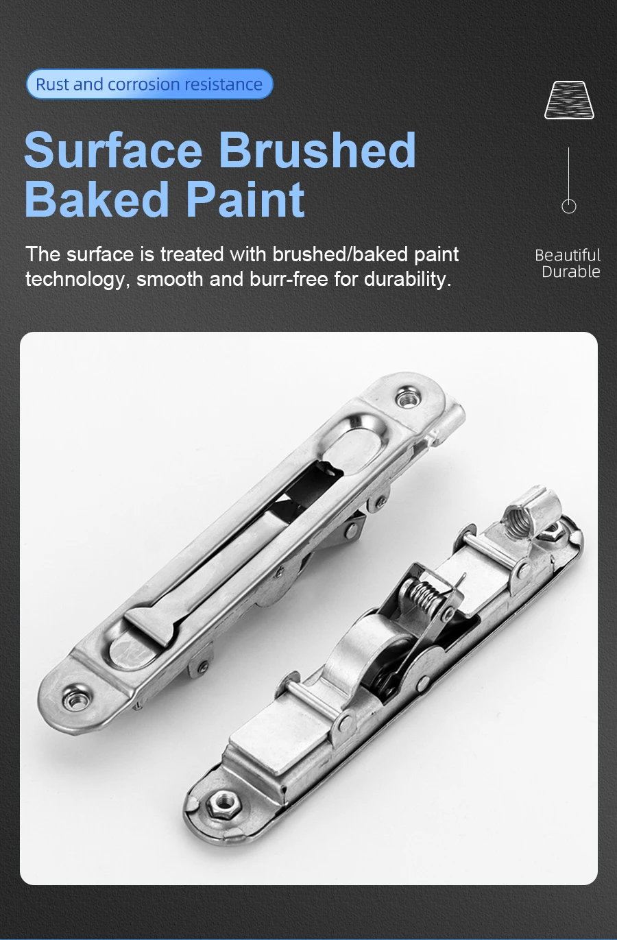 Description Picture 6 of item304 Stainless Steel Security Door Concealed Latch Female Door Concealed Latch Of The Earth And Earth Concealed Latch