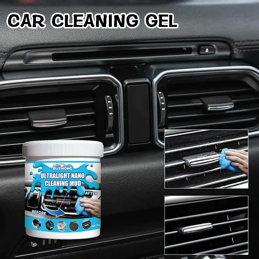 Car Air Vent Magic Dust Cleaner Gel Household Auto Office Laptop Removal 1pc