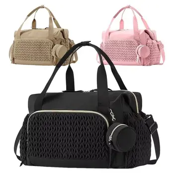 Borsa per pannolini per mamma multifunzionale, grande capacità, resistente all'usura, organizer per passeggino, porta ciuccio