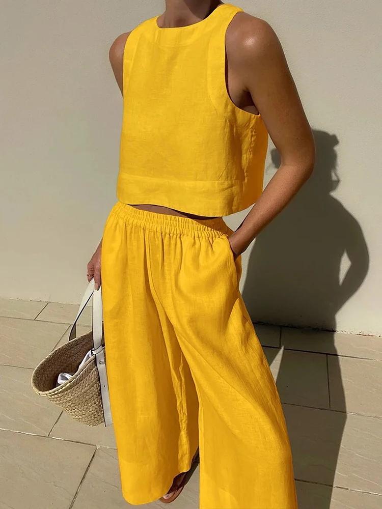 Рисунок 5 - Женский хлопковый укороченный топ без рукавов