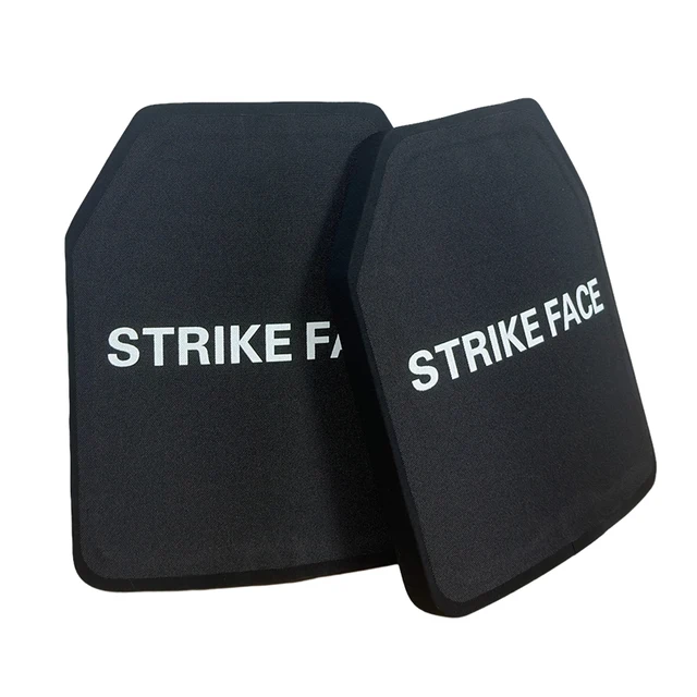 Bulletproof Plate10x12 Inches Light Tactical NIJ III/NIJ IIIA UHMWPE Bulletproof Protection Body Armor Vest Insert Plate 5