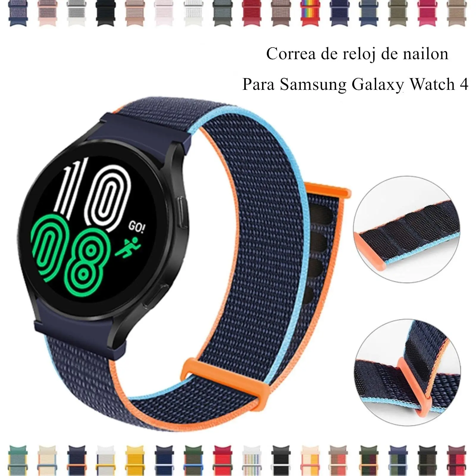 Samsung Galaxy Watch 4 Classic Bands 46mm Nylon Watchband Samsung