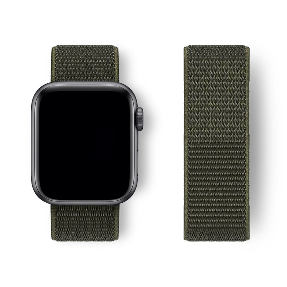 ตัวเลือกสินค้า สายไนลอน Apple Watch Band สายรัดข้อมือ หลากหลายขนาด สไตล์เรียบหรู