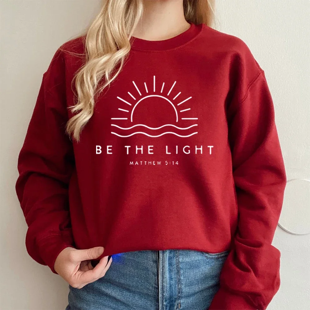 Be The Light Sweatshirt Amazing Grace Shirt Believe Shirt Self Love Graphic Tees Unisex Crewneck Sweatshirts Hoodies 5