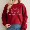 Be The Light Sweatshirt Amazing Grace Shirt Believe Shirt Self Love Graphic Tees Unisex Crewneck Sweatshirts Hoodies 5