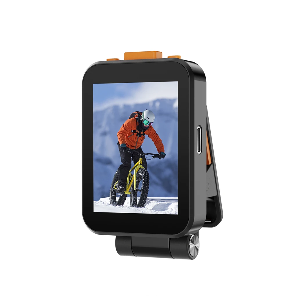 RK-X40H Creative 2inch Mobile Screen Mini Selfie Vlog Monitor Sound version Projection Remote Photography Bluetooth