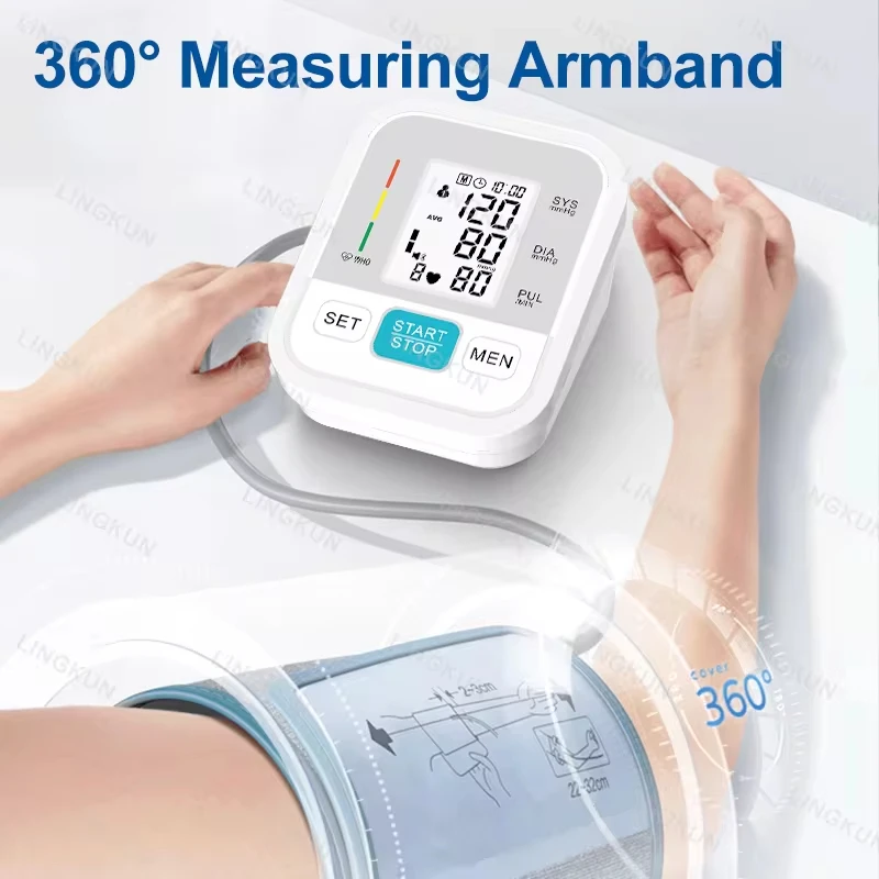 USB Digital Sphygmomanometer Medical Health Detector Home Upper Arm Blood Pressure Measur Adult kid Pulse Monitor blood pressure monitor blood pressure meter