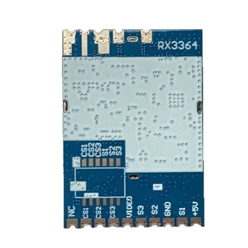 N82R 2PCS 3.3G FPV VTX 모듈 RX3364 무선 모듈 아날로그 무선 FPV 오디오 비디오 전송 수신기 모듈