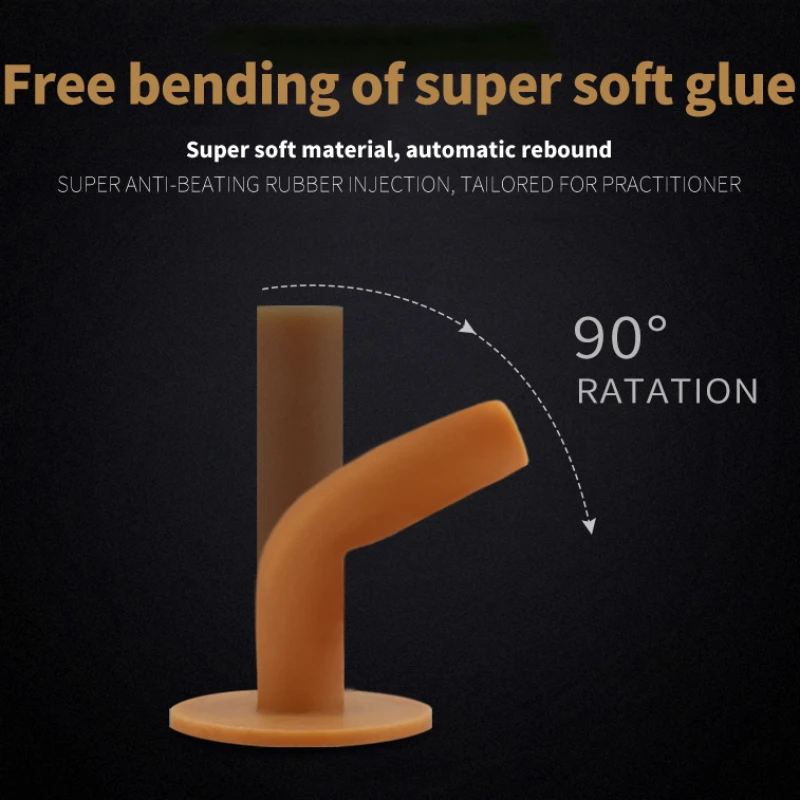 PGM 4pcs Training Practice Tee Mat Golves Ball Hole Holders Beginner Trainer Practice Rubber Golf Tee Holder QT001