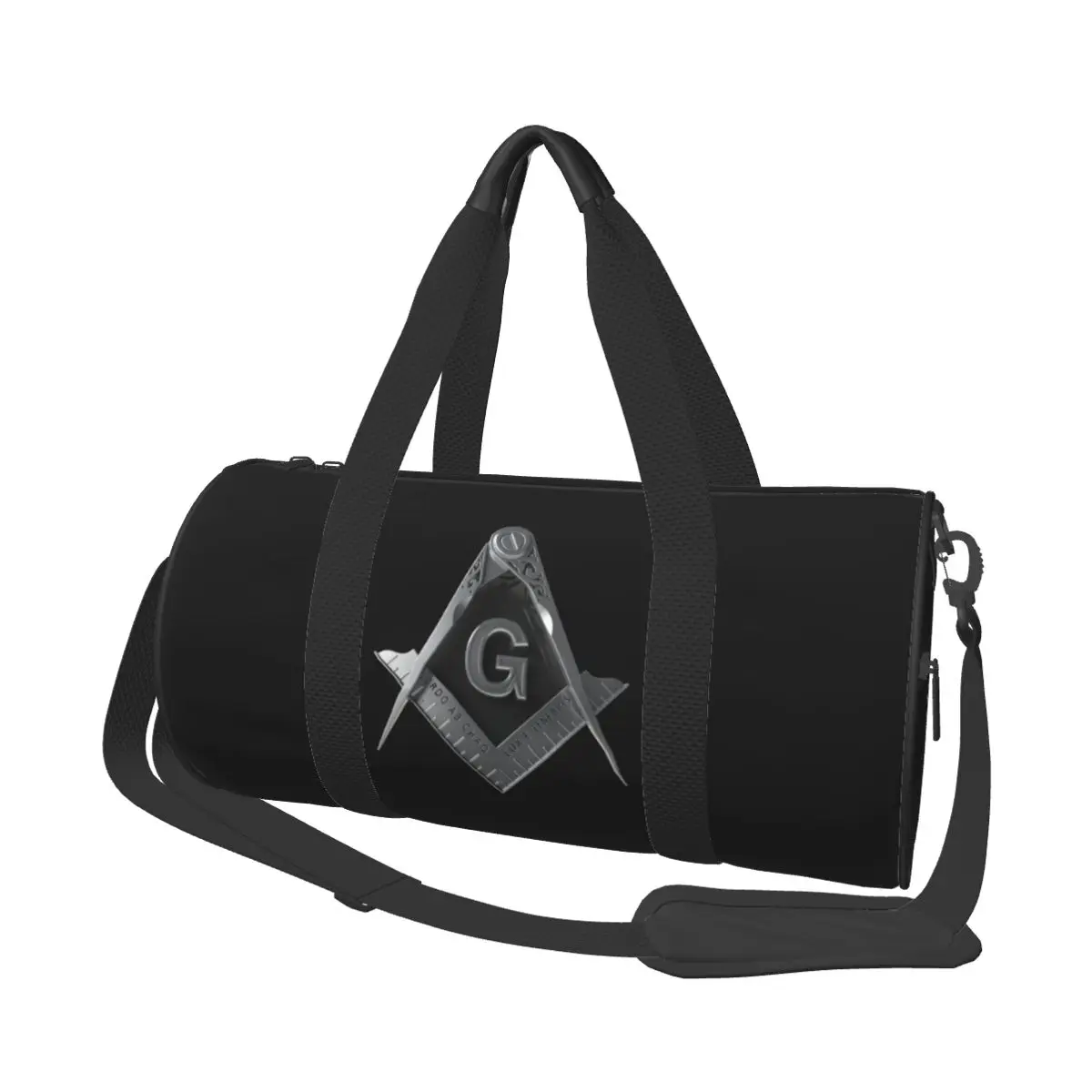 

Сумка Freemason для спортзала с компасом, серебристые модные спортивные сумки для тренировок, мужская сумка с узором и обувью, новинка, сумка для фитнеса, портативные сумки