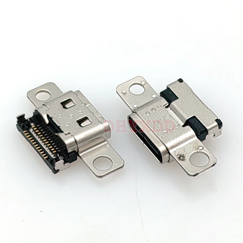 Lenovo ThinkPad R14 L14 E14 E15 L15 Gen2 USB Type-C 충전 포트 24Pin 암 소켓 전원 잭 커넥터 용 1-10PCS