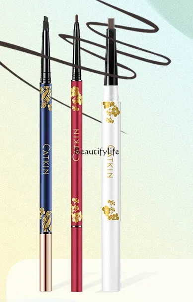 

Eyebrow Pencil Women's Waterproof Sweat-Proof Long-Lasting Fadeless Blooming Beginner Ultra-Fine Pen Point Distinct Look