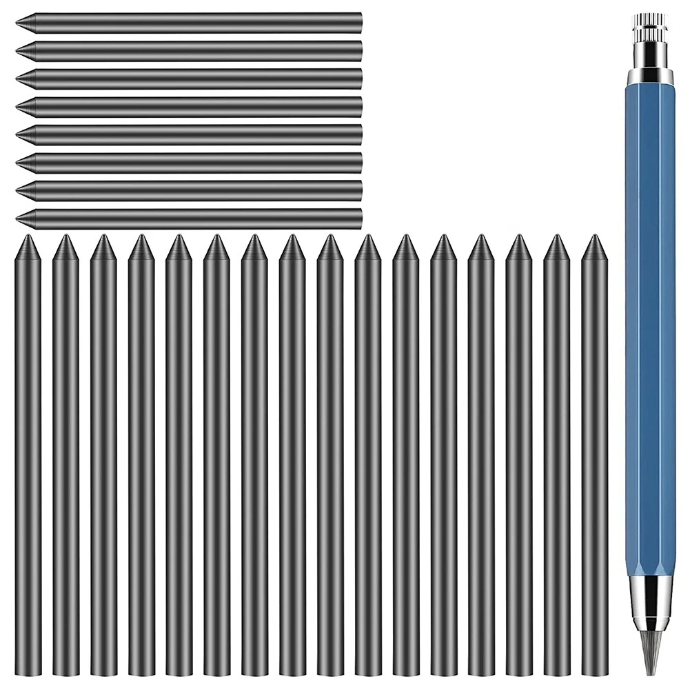 

24Pcs of 5.6mm Mechanical Pencil Refills, Drawing Pencil Refills, for Art Painters, Artist Sketches and Drawing Blue