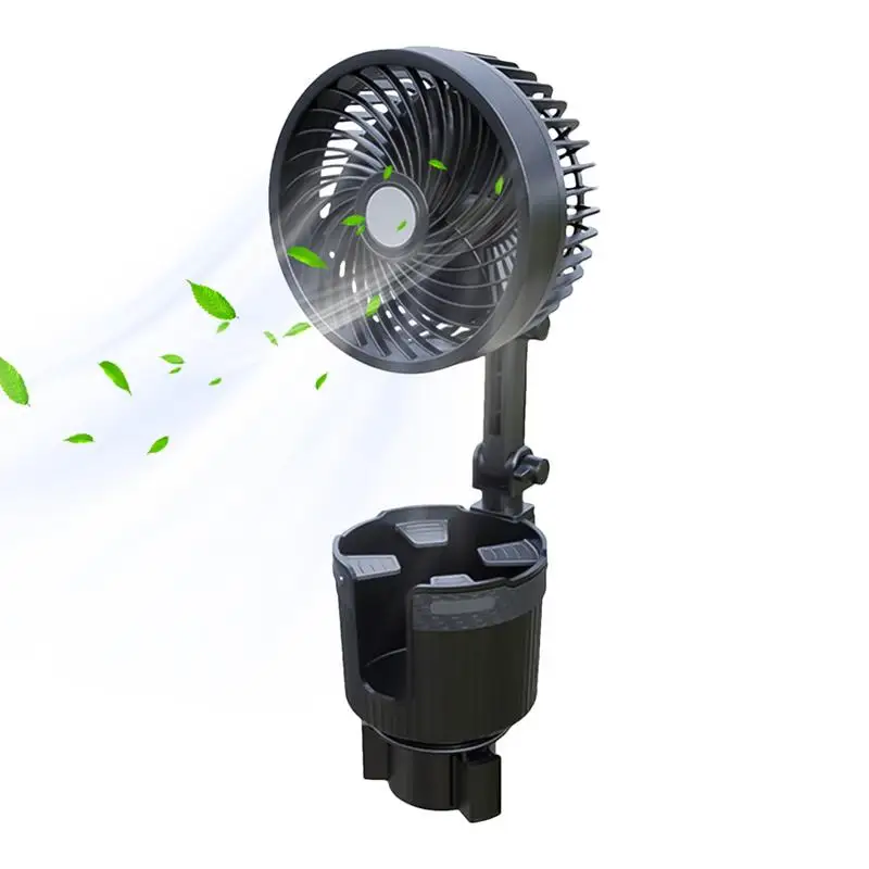 

Автомобильный подстаканник с вентилятором, автомобильный вентилятор с держателем для напитков, портативные автомобильные вентиляторы, 6-дюймовый подстаканник, автомобильные аксессуары для грузовиков, внедорожников, домов на колесах