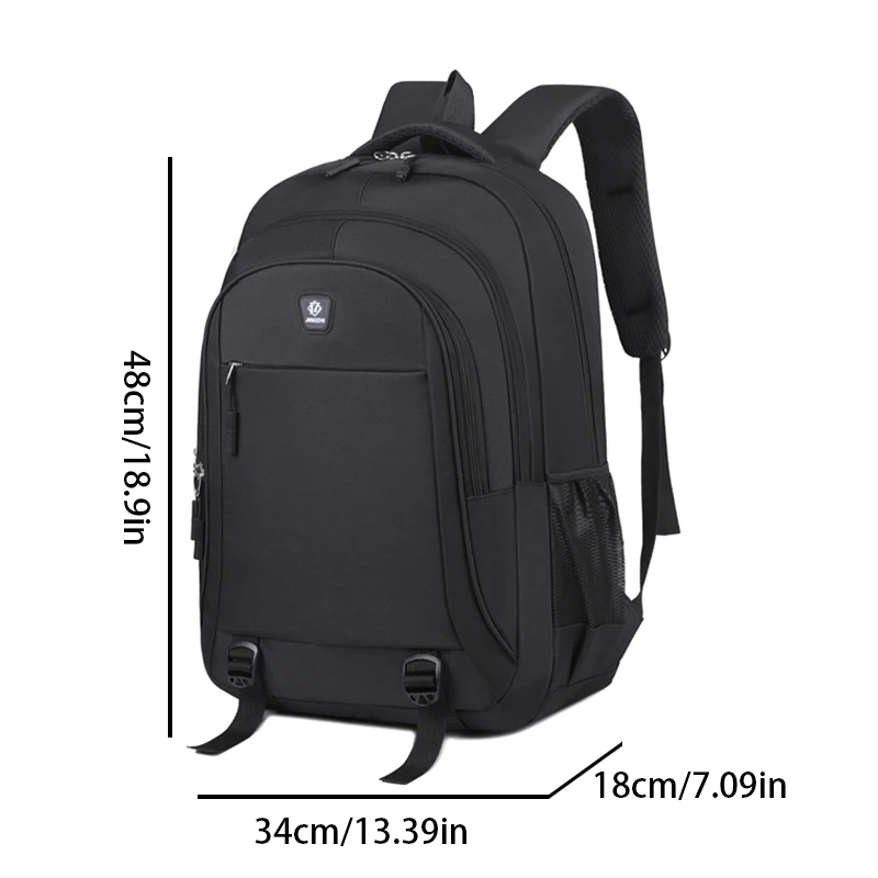 16 inch unisex large capacity business travel lightweight, waterproof, durable laptop backpack, multifunctional backpack