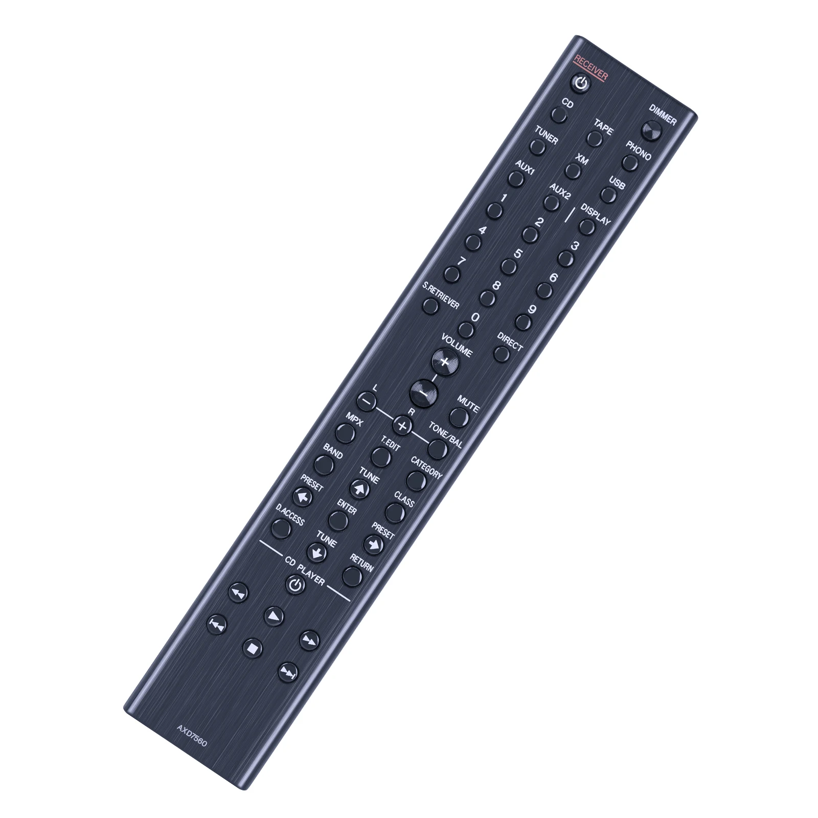 파이오니어 AV 리시버 SX-A9MK2-K용 새 AXD7560 리모컨
