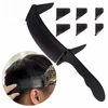 Barber Flat Top Haircut Comb Curved Hair Clipping Cutting Arced Comb Professional Hair Cutting Curved Positioning Comb 6