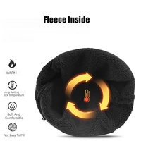 Winter Full Finger Cycling Gloves Warm Fleece Bicycle Road Mountain Bike MTB Sports Touch Screen Gel Gloves for Women Men 2
