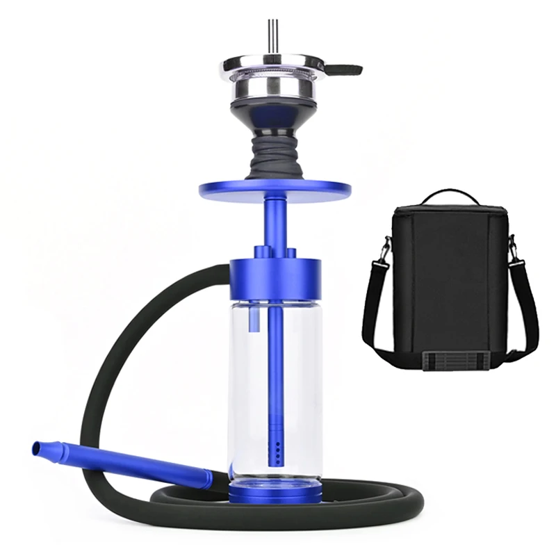 High Quality LOMINT Hookah Shisha Set Complete Glass Vase Chicha