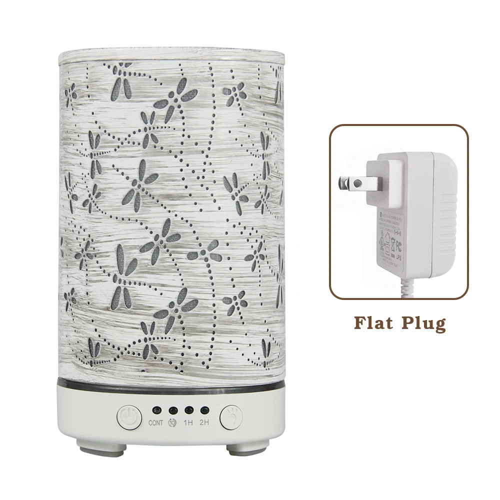 Dragonfly Cool Mist Essential Oil Diffuser with Auto Shut-Off, 100ml Capacity