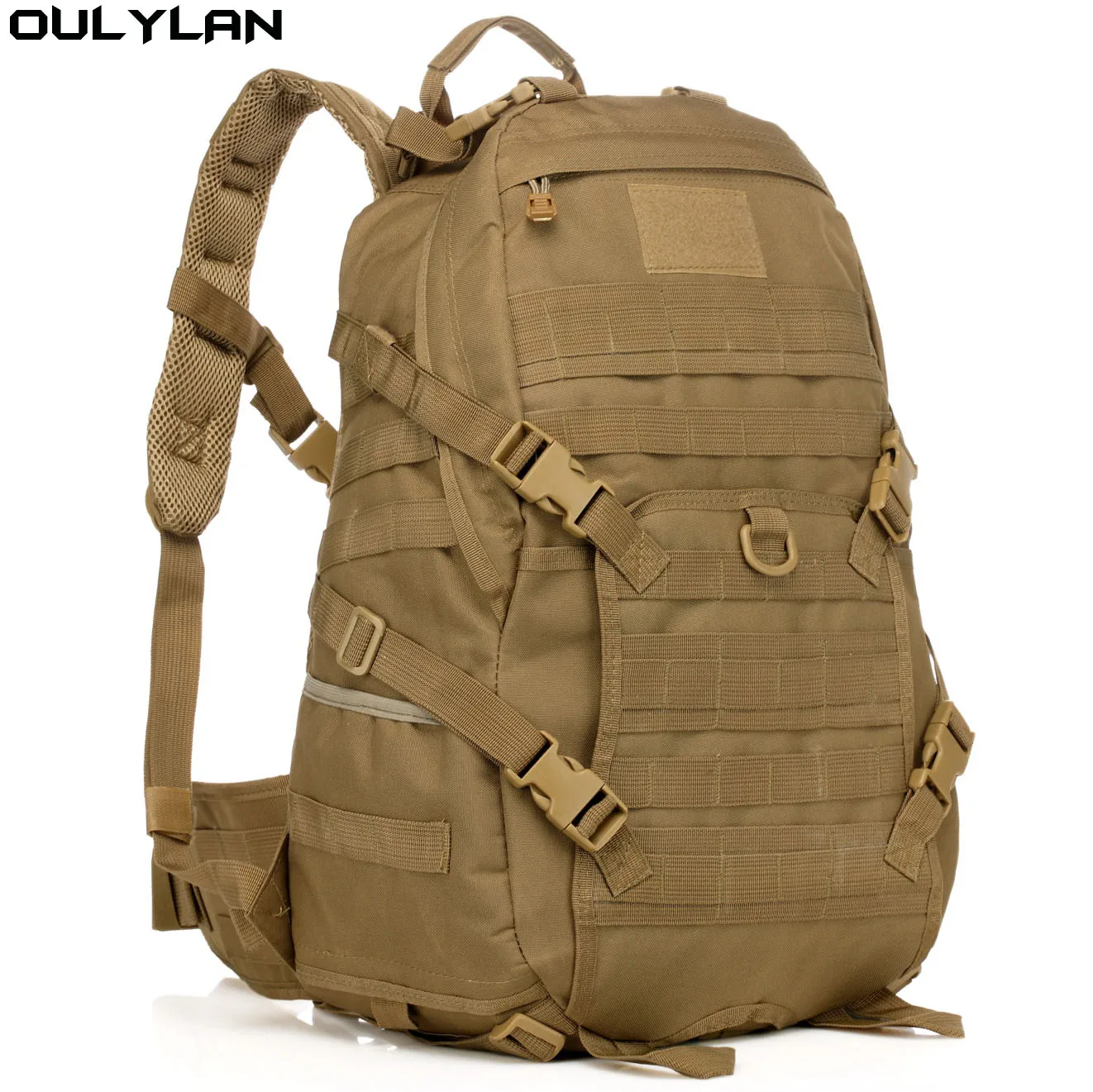 

Oulylan Camping Backpack Waterproof Trekking Fishing Hunting Bag Tactical Molle Climbing Rucksack Outdoor Bags