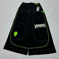 American Street Fashion Trend Big Pocket Loose Jeans Women Harajuku Y2K New Hip Hop Vintage Oversized Jeans Unisex Mopping Jeans - Image 4