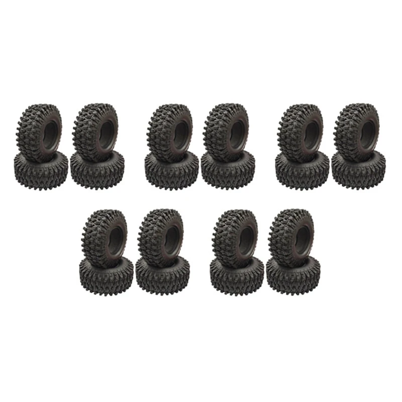 

20PCS 1.9 Inch Rubber Tyre 1.9 Wheel Tires 108X40MM For 1/10 RC Crawler Traxxas TRX4 Axial SCX10 90046 AXI03007