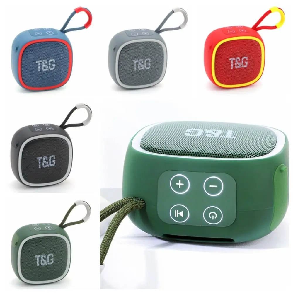 

Wireless Portable Subwoofer Support TF Card Radio Mini Compatiable HIFI Loudspeaker Plastic Charging TWS Sound Box Outdoors