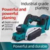 18V Rechargeable Electric Planer Electric Brush arpentry Router Wood Woodworking Trimming Cutting Machine Thicknesser Power Tool 2