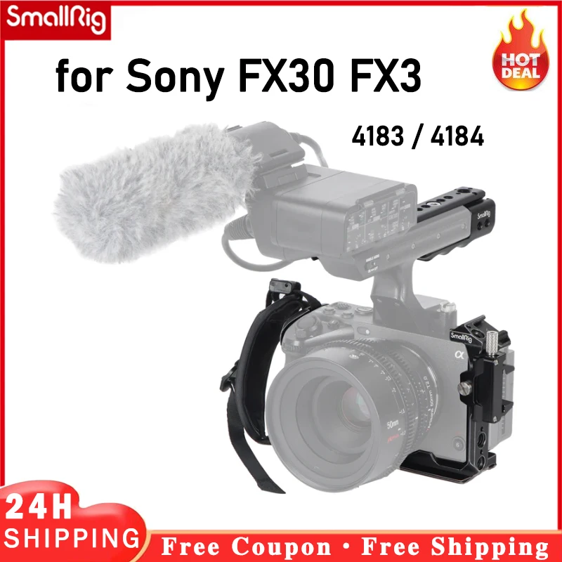 Kit Gabbia Per Fotocamera Portatile Smallrig Full Cage Protettivo Per Sony Fx30 Fx3 Fx 30 4183 4184