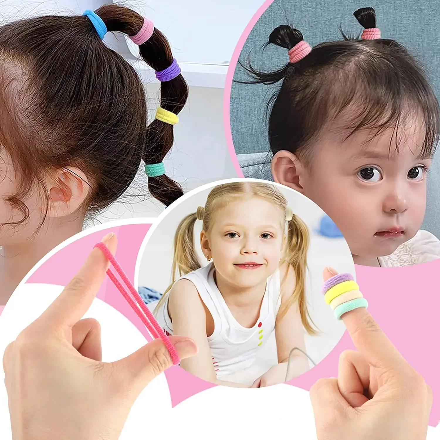 Smarsty Girls Elastic Hair Bands