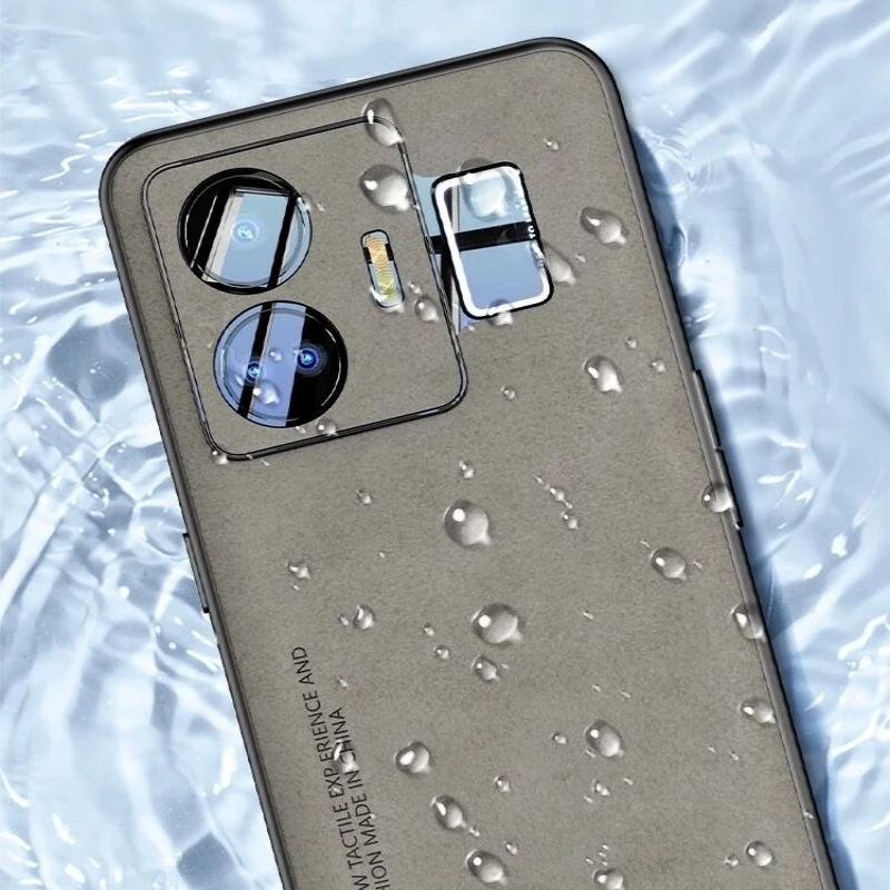 Luxury Leather Shockproof Bumper Phone Case with Camera Protection