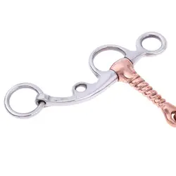 5 inch Horse Bit Stainless Steel Equestrian Tack for Mules Drafts