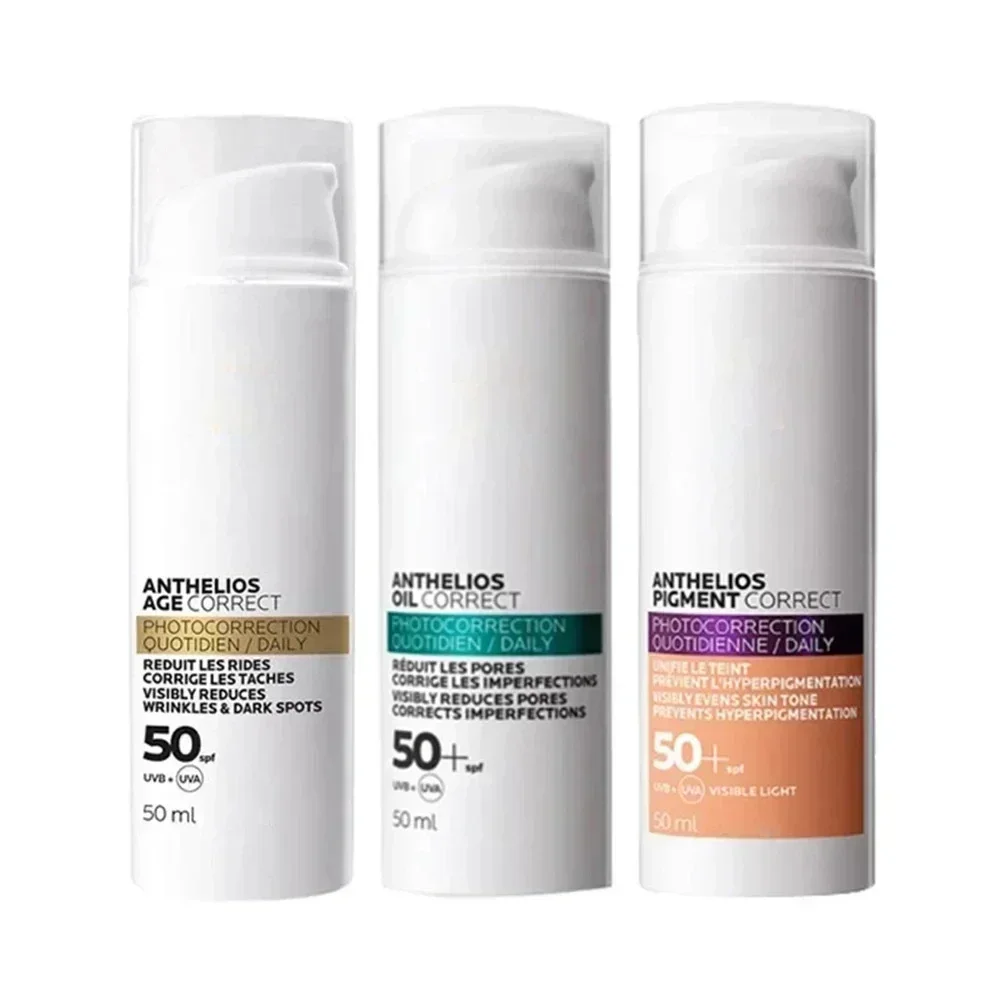 Original Sunscreen Cream 50ml Sunscreen Anthelios Pigment Correct / Anthelios Oil Correct / Anthelios Age Correct SPF50 3