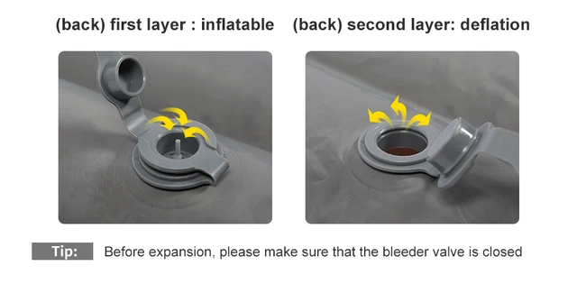 Materassino Campeggio Autogonfiabile Ultraleggero - 193x68x8 Cm, Con Pompa A Pedale - Foto 2